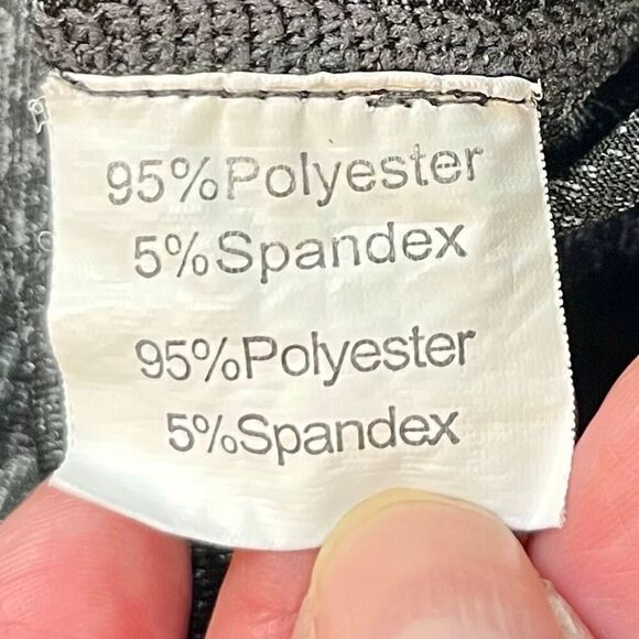 Maacie Maternity Gray Athletic Cropped Pants Medium - Picture 7 of 9